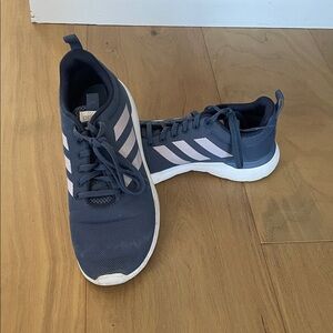 Adidas Women’s Navy and Pink Sneakers